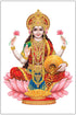 PRINTNET Lord Laxmi HD Religious Wall Poster
