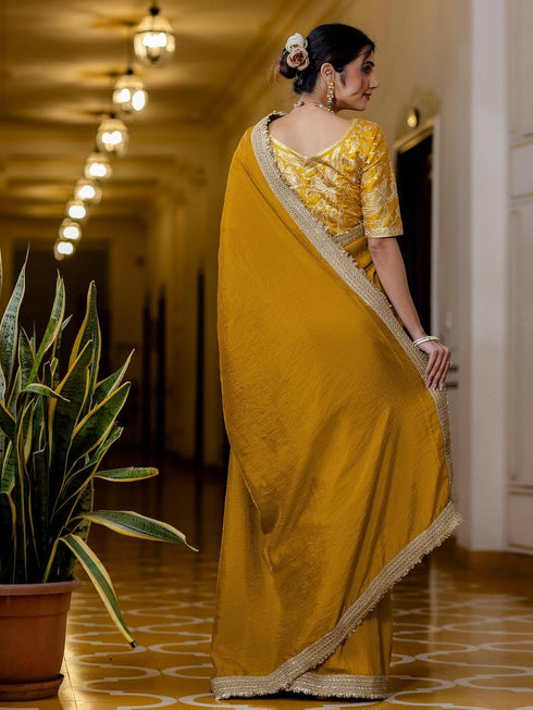 Vasthrlay Blouse Olive Saree