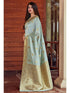 Vasthrlay Kanjivaram Unstitched Saree