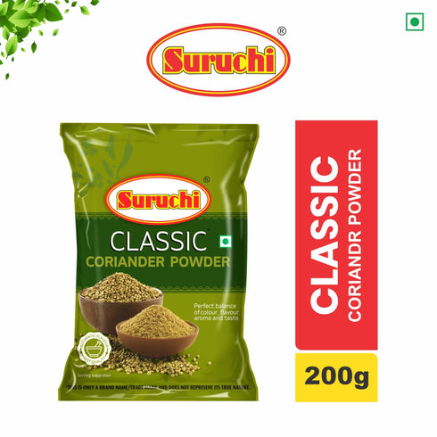 Suruchi Classic Coriander Powder 200g Dhania Dhaniya Powder
