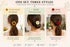 Handmade Crochet Flower Hair Ties