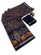 Vasthrlay Kalamkari Digital Piece Navy