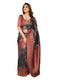 Vasthrlay Kanjivaram Banarasi Unstitched Currant Onion Free Ethnic Wear