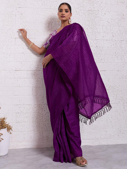 Vasthrlay Unstitched Tassels Latkans Sum Ethnic Wear