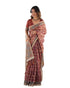 Vasthrlay Handloom Grey Beige Traditional Saree
