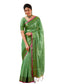 Vasthrlay Handloom Unstitched Green Ethnic Wear