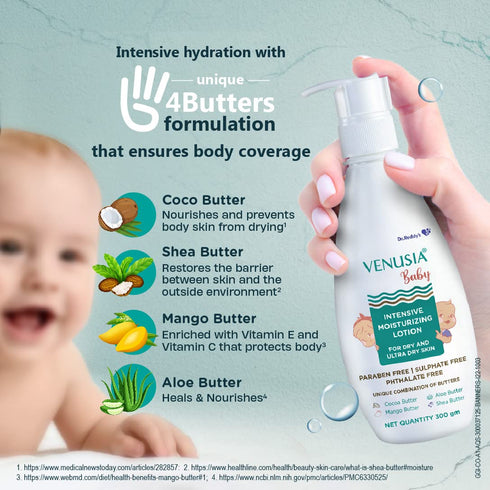 VENUSIA Dr Reddy's Venusia Baby Intensive Moisturizing Lotion
