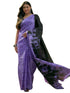 Vasthrlay Womens Printed Unstitched Beige Saree