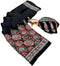 Vasthrlay Ajrakh Saree Crepe