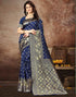 Vasthrlay Banarasi Unstitched Saree
