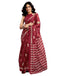 Vasthrlay Womens Printed Unstitched Green Saree
