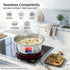 Prestige 16cm/1.4L Tri-Ply Stainless Steel Tope with Lid
