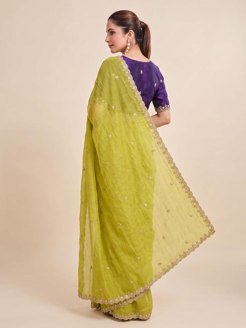Vasthrlay Chiffon Unstitched