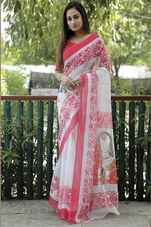 Vasthrlay Multicoloure Artistic Unstitched Lightweight Traditional