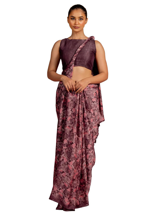 Vasthrlay Fashion Chiffon Printed Ethnic Wear
