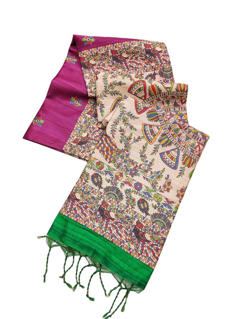 Vasthrlay Madhubani Kalamkari Traditional