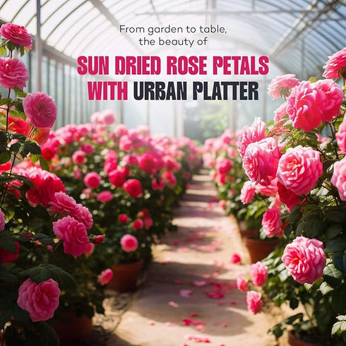 Urban Platter Sun Dried Rose Petals