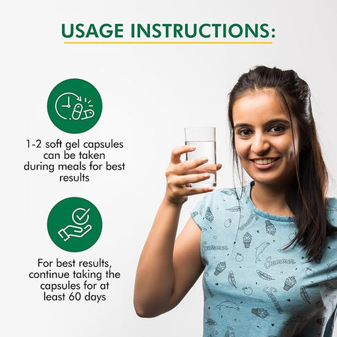 Fytika Healthcare Products Omega 3 Fish Oil 1000mg 60 Capsules