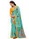 Vasthrlay Yellow Unstitched Sr Ethnic Wear