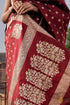 Vasthrlay Red Kanjivaram Wedding Saree