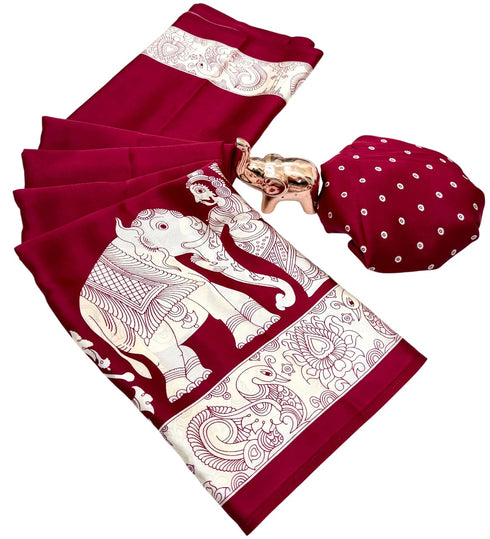 Vasthrlay Kalamkari Beautiful Elephant