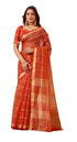 Vasthrlay Cotton Unstitched Saree