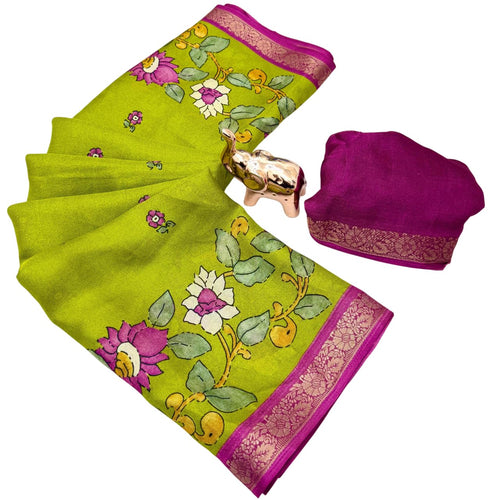 Vasthrlay Bandhani Kanjivaram Weaving