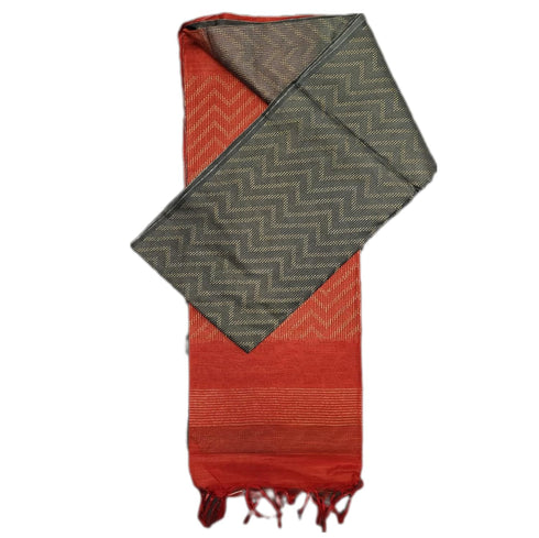 Vasthrlay Brown Bhagalpuri Saree