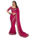Vasthrlay Georgette Leheriya Unstitched Blue Saree
