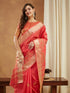 Vasthrlay Multi Embroidered Unstitched Saree