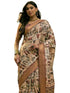 Vasthrlay Printed Weaving Off White Off White Saree