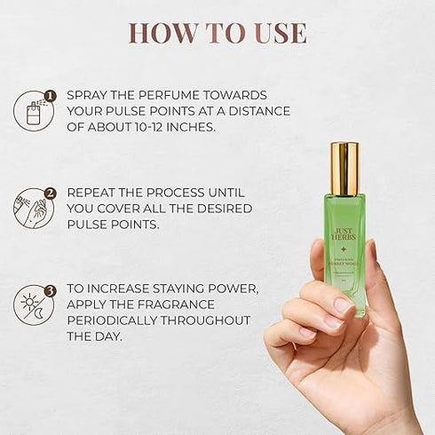 Just Herbs EDP Forest Wood Pocket Perfume