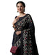 Vasthrlay Botanical Printed Unstitched Black Hs Ethnic Wear
