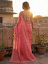 Vasthrlay Printed Peach1 Saree