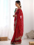 Vasthrlay Embroidery Dusty Saree