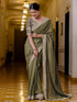 Vasthrlay Womens Unstitched Blouse Mustard Saree