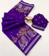 Vasthrlay Kalamkari Elephant Contrast