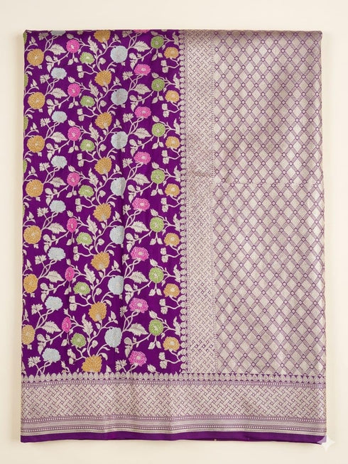 Vasthrlay Meenakari Banarasi Multicolour