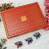 NutriSnacksBox Elegant Red Bhaiya Bhabhi Rakshabandan Hamper