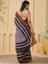 Vasthrlay Womens Printed Unstitched Peach Saree