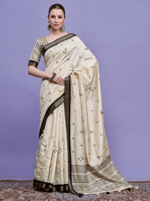 Vasthrlay Embroidered Unstitched Hs Ethnic Wear