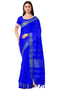 Vasthrlay Unstitched Double Line Orange Free Ethnic Wear