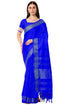 Vasthrlay Green Unstitched Saree