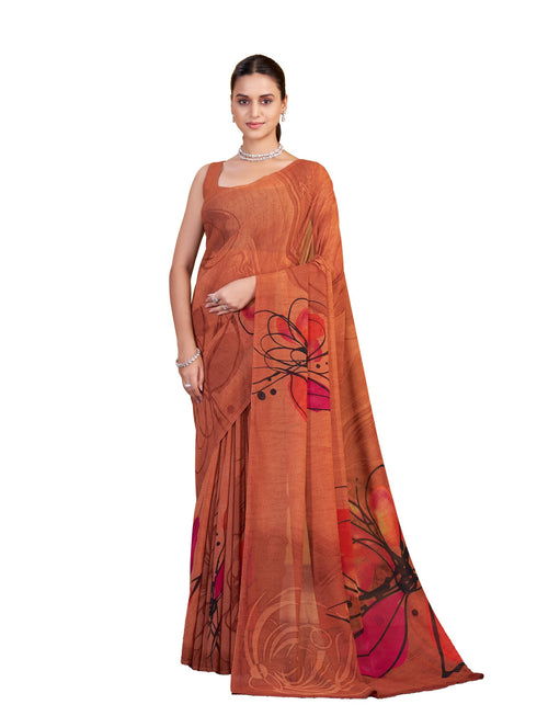 Vasthrlay Georgette Printed Saree