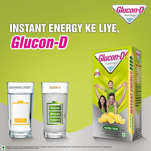 GluconD Instant Energy Health Drink Nimbu Pani