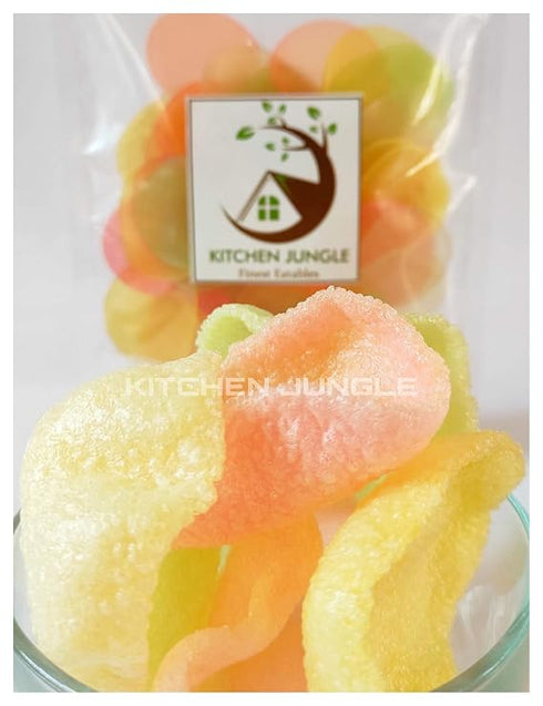 Kitchen Jungle Colorful Sabudana (Sago) Papad Transparent