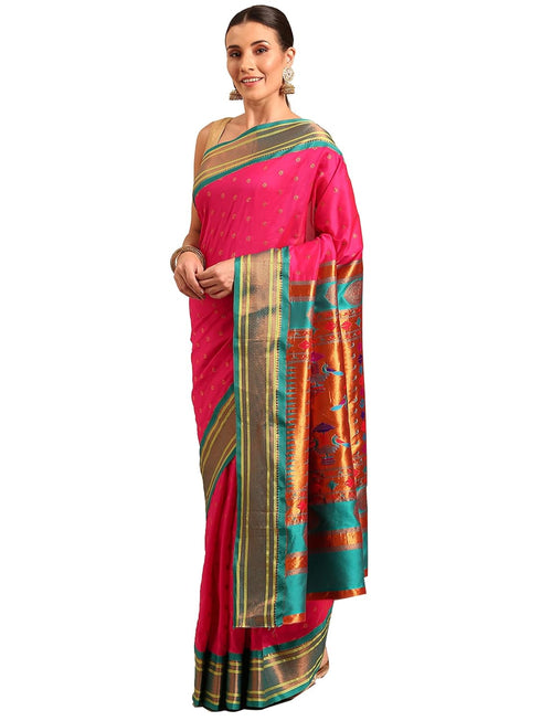 Vasthrlay Paithani Bottle Saree