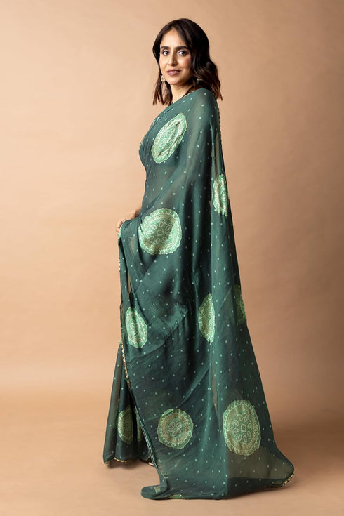 Vasthrlay Fashion Chiffon Georgette Light Ethnic Wear