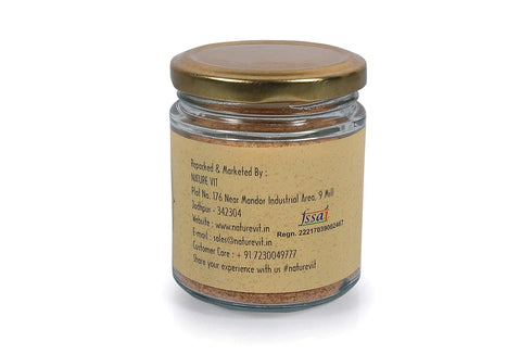 NatureVit Pure Afghan Hing Powder Premium Asafoetida for Authentic Indian Cooking