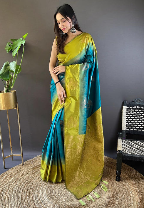 Vasthrlay Kanjivaram Woven Blouse Ethnic Wear